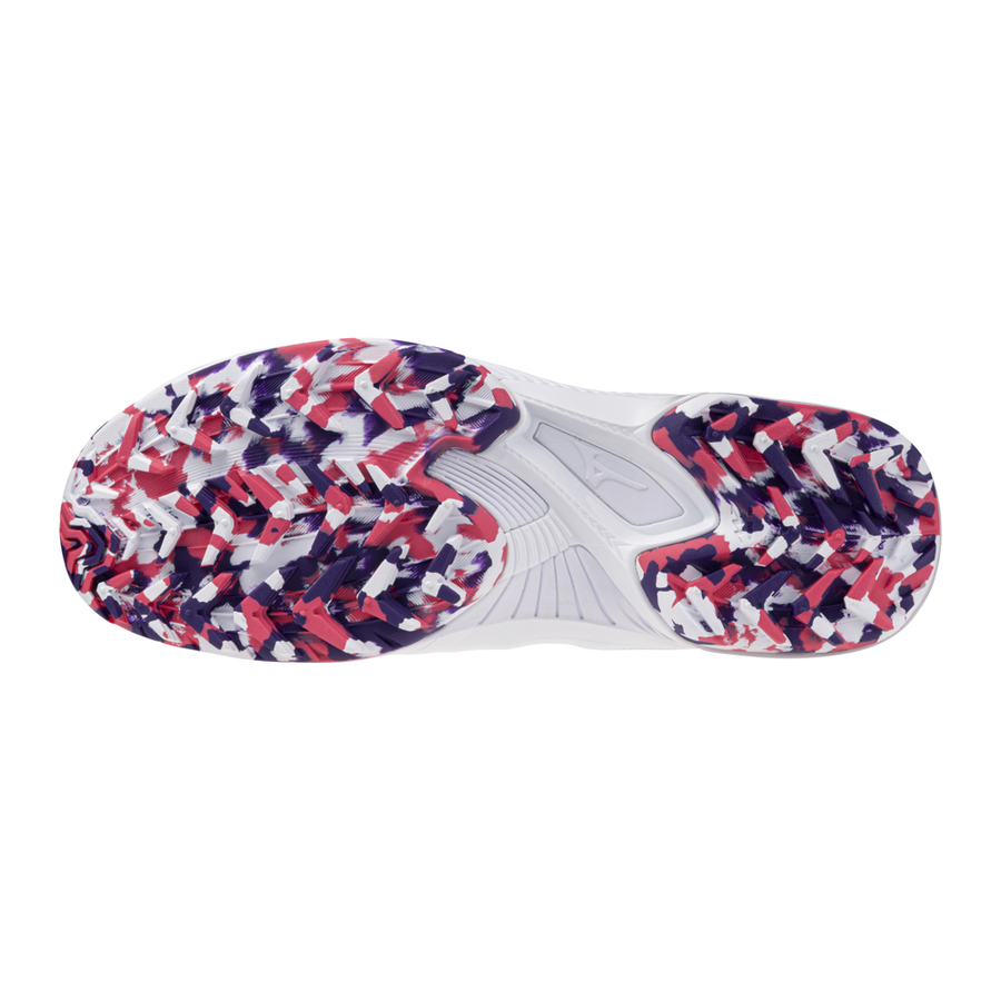 Mizuno WAVE PANTHERA 2 White/VioletIndigo/CamelliaRos